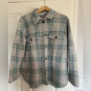 Madewell plaid Shacket
